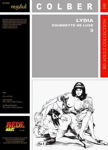 W. G. Colber  - Lydia - Soubrette de luxe #3 cover