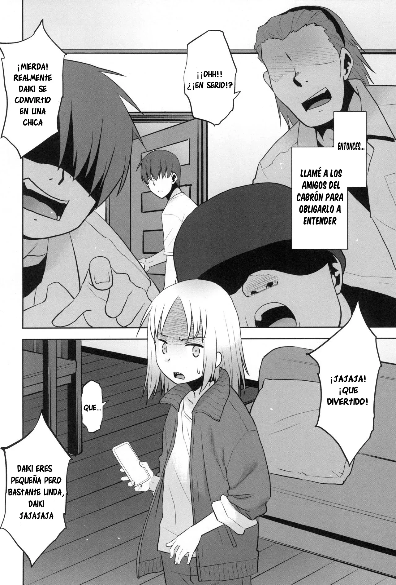 Uchi no Aniki ga Onna no ko ni natta kara Minna de Mawasou ze!｜¡Mi Hermano Mayor se Convirtió en una Chica, Asi que Vamos a Violarlo page 3 full