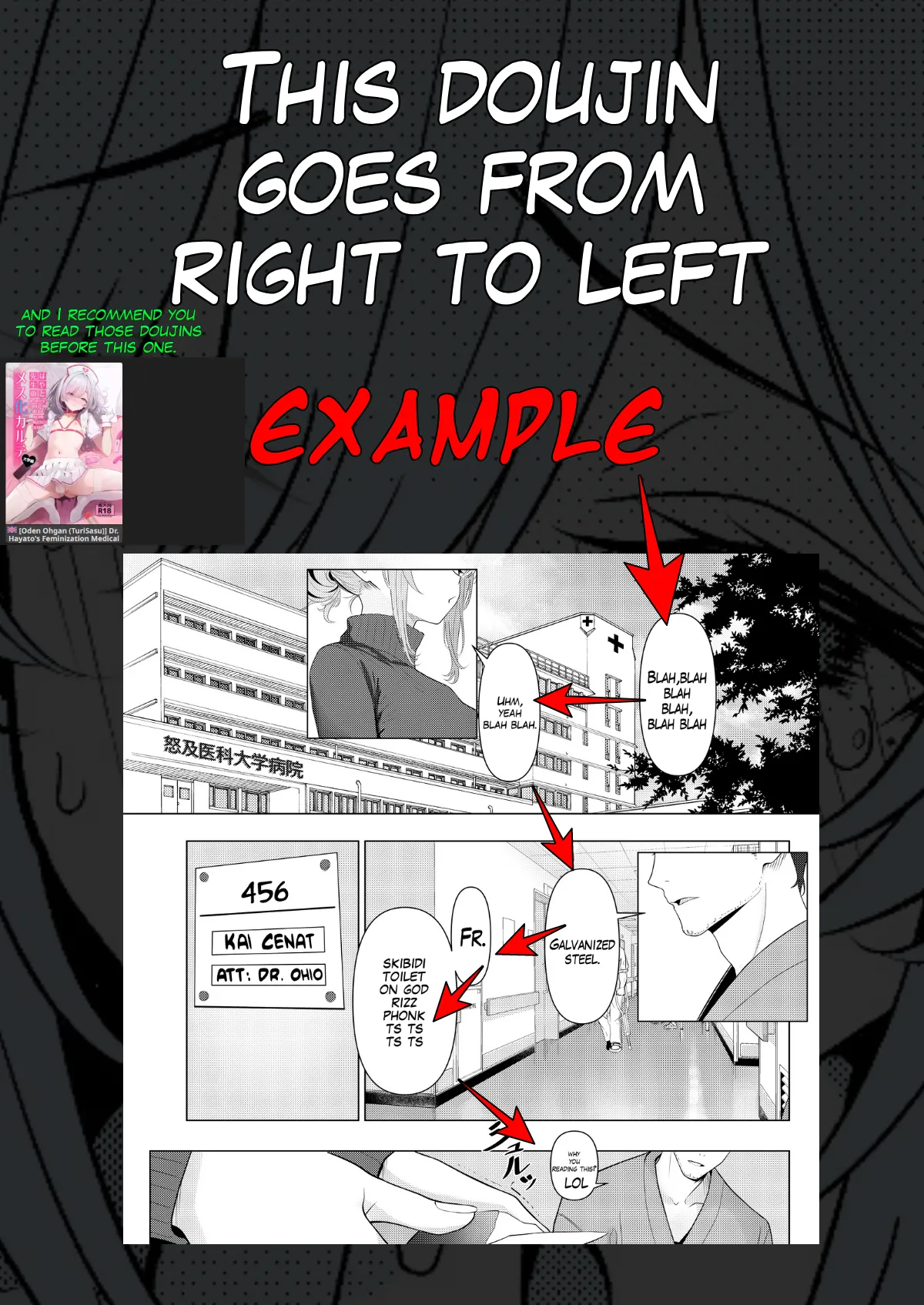 Hayato Sensei no Mesuka Karte Byouin-hen 1-6 page 3 full