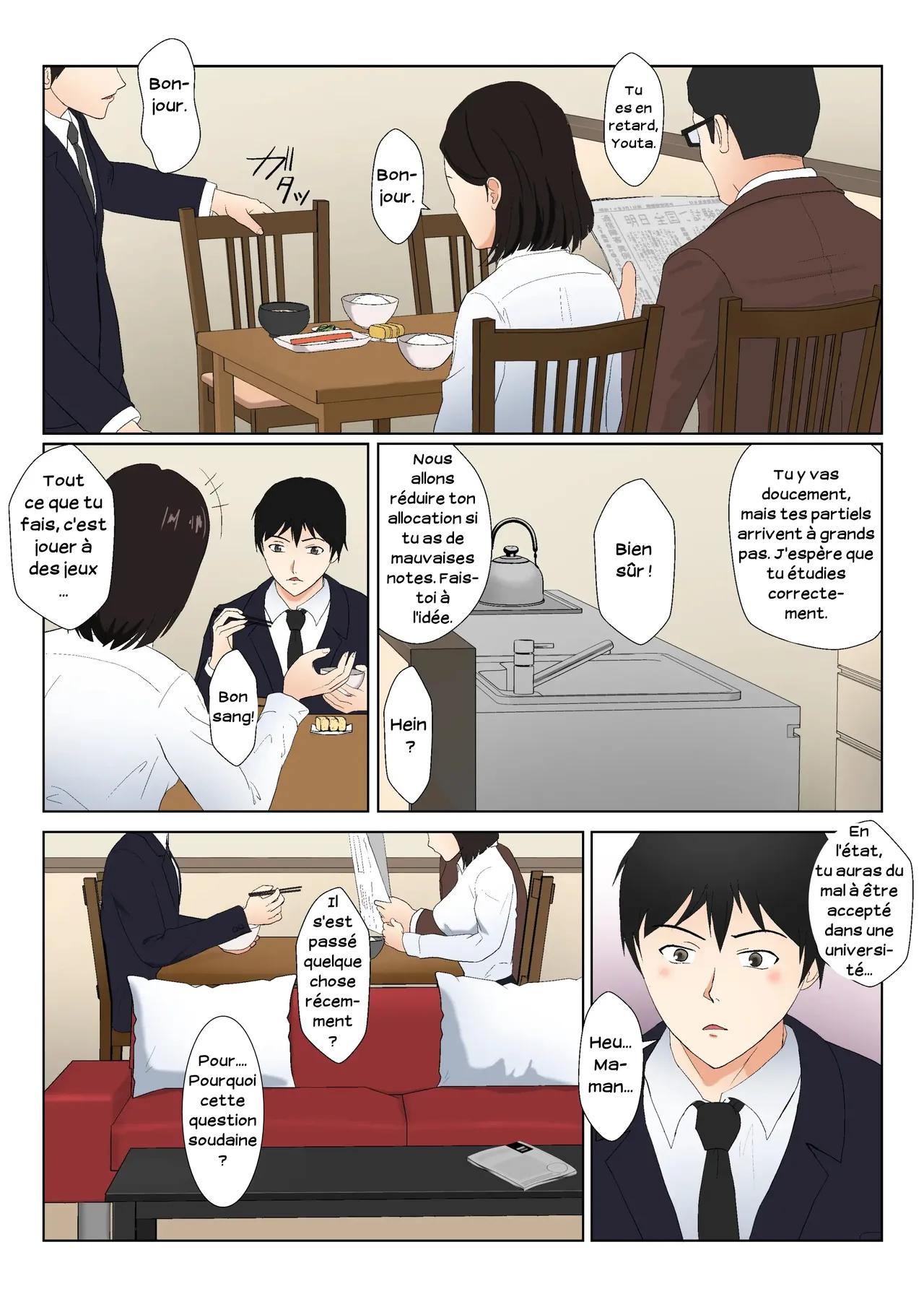 BariCare Kaa-san ga DQN ni Netorareta Vol.2 | Ma mère, carrièriste, a été victime d'un délinquant 02 page 4 full