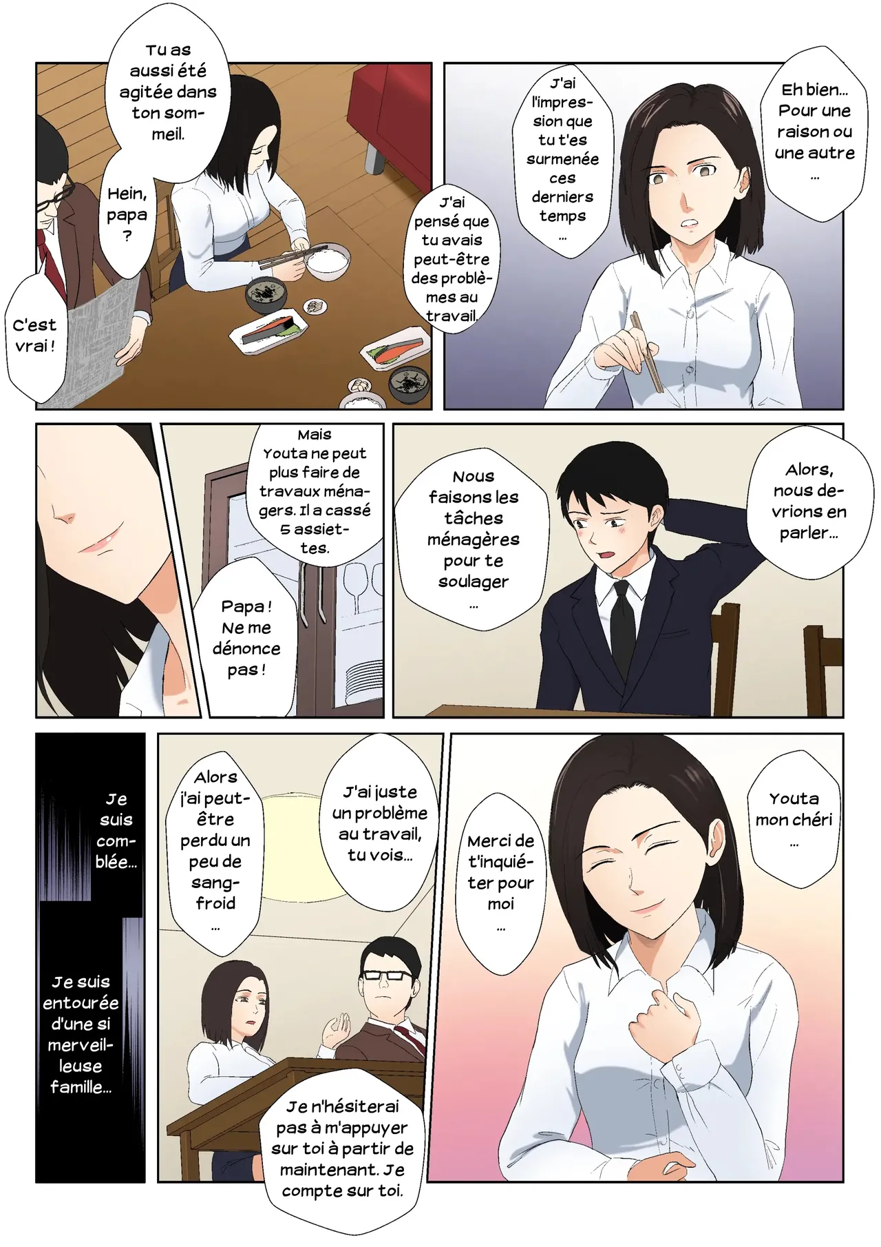 BariCare Kaa-san ga DQN ni Netorareta Vol.2 | Ma mère, carrièriste, a été victime d'un délinquant 02 page 5 full