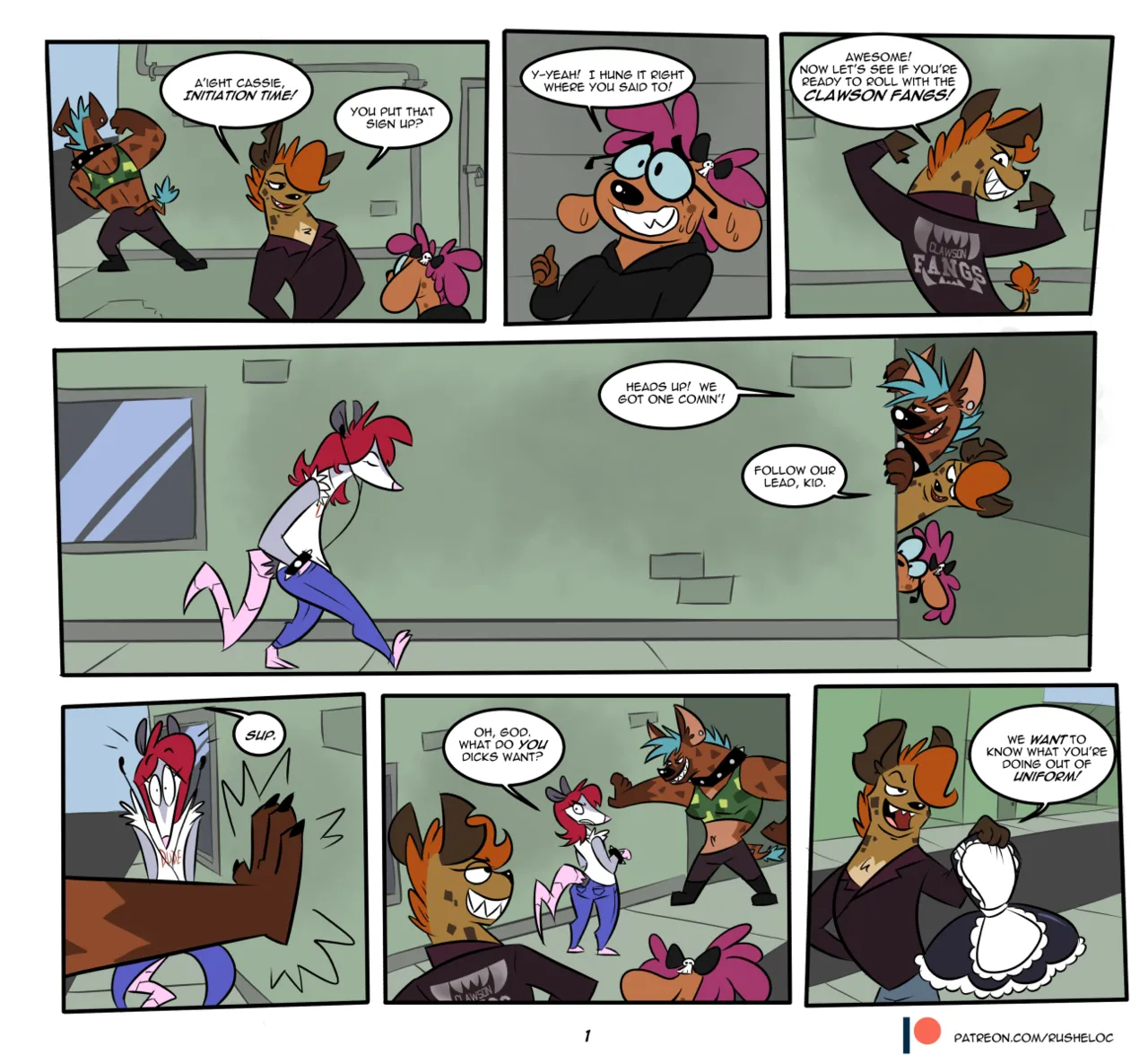Maid for Bullying page 1 full