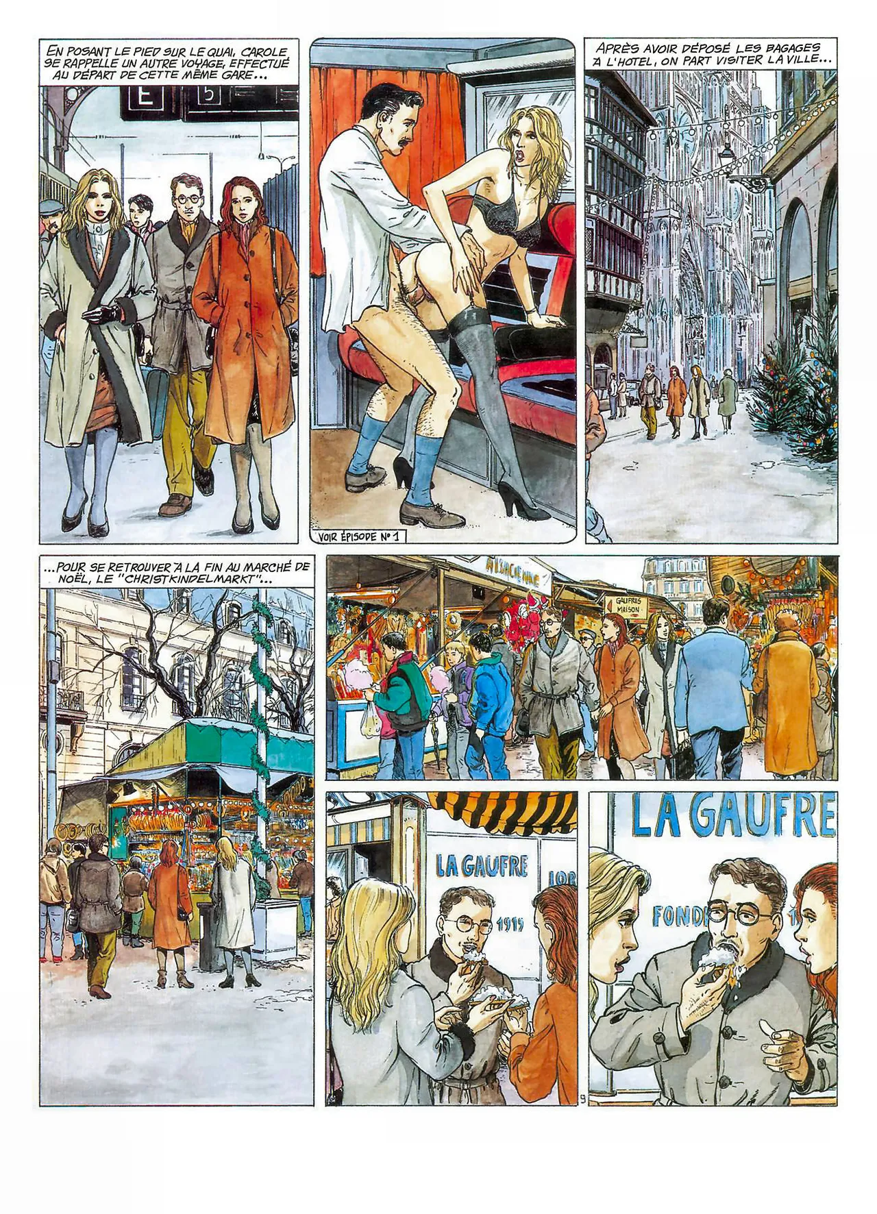 Hugdebert  - Train de Nuit #2 : Voyages-voyages #2 page 10 full