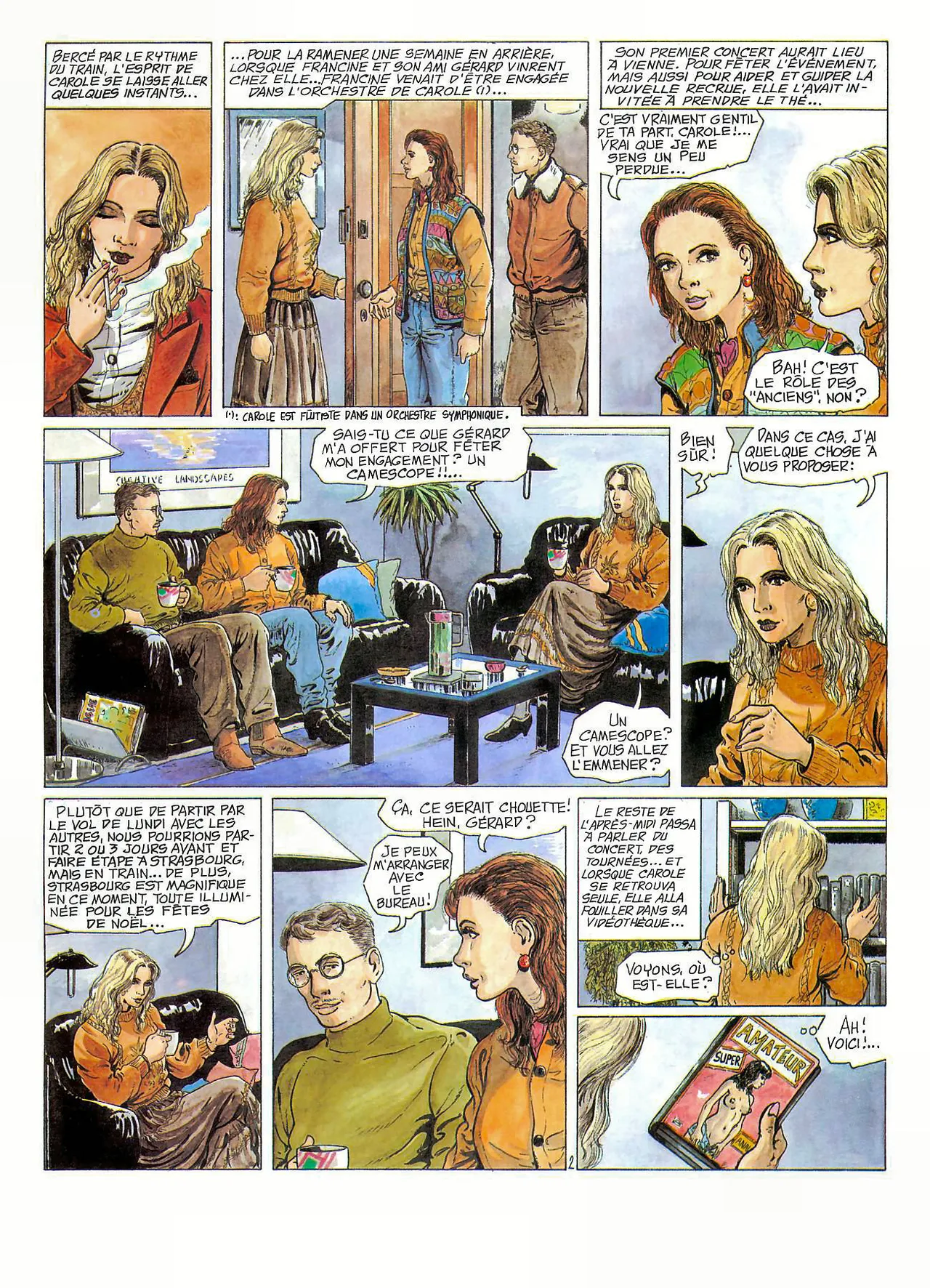 Hugdebert  - Train de Nuit #2 : Voyages-voyages #2 page 3 full