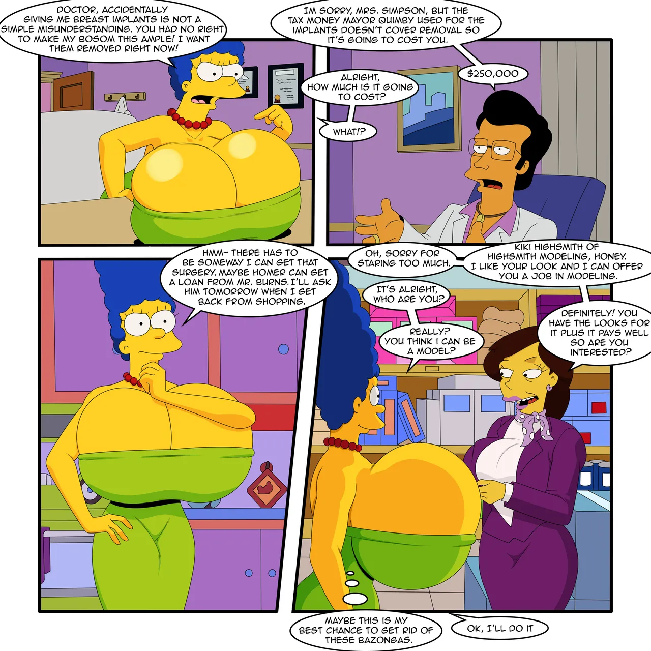 Marge for Hire page 1 full