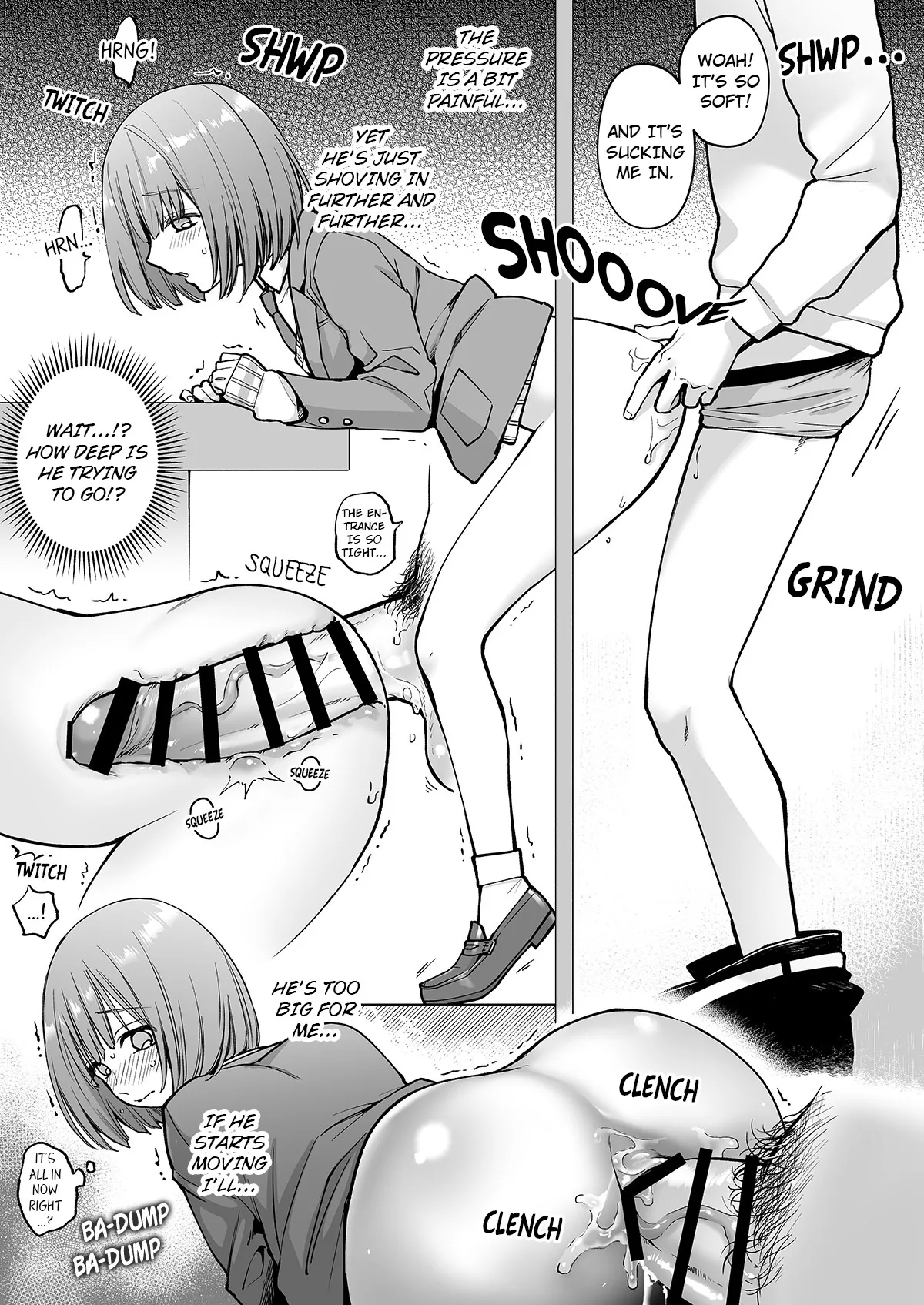 Kabeshiri Beit-kun Hajimete no Taiken Nyuu Kabe | First Time Trial Entry as an Ass Wall Part-timer page 6 full