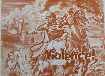 Violence! by G Brazzar cover