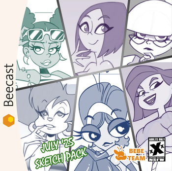 July 2025 Sketch Pack cover