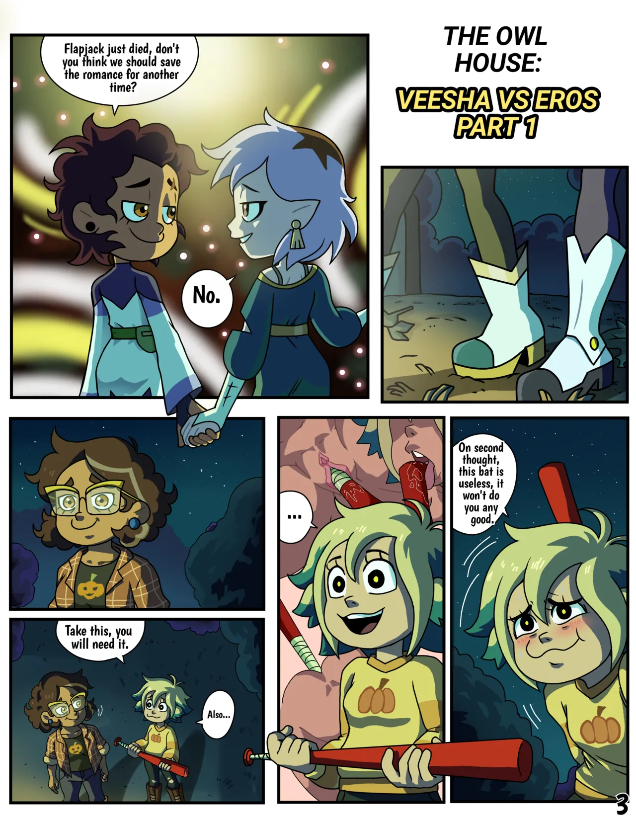 VeeSha Vs Eros - The Owl House  Ongoing page 4 full