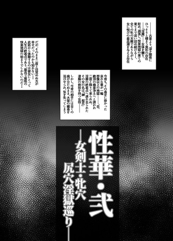 性華・弐 女剣士・牝穴尻穴淫獄巡り cover