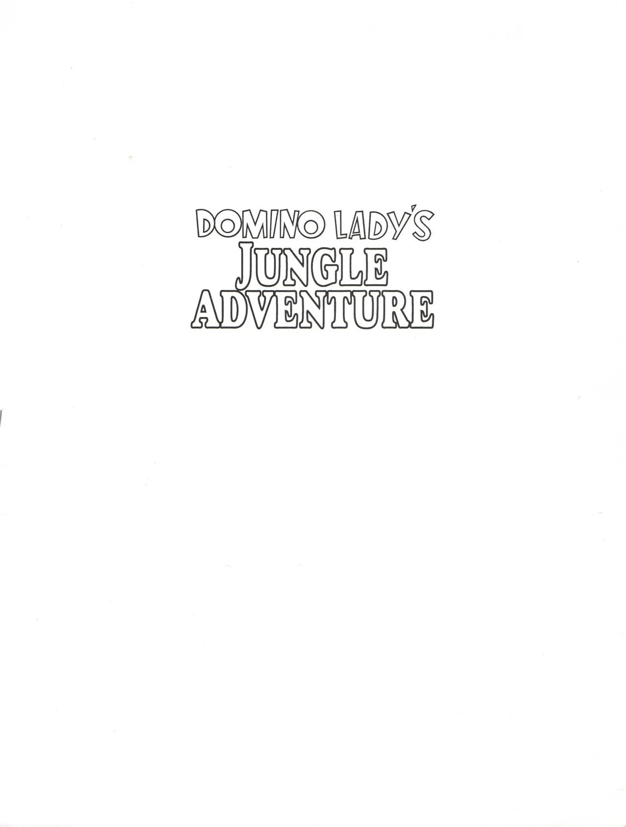 Domino Lady's Jungle Adventure 1-3 page 2 full