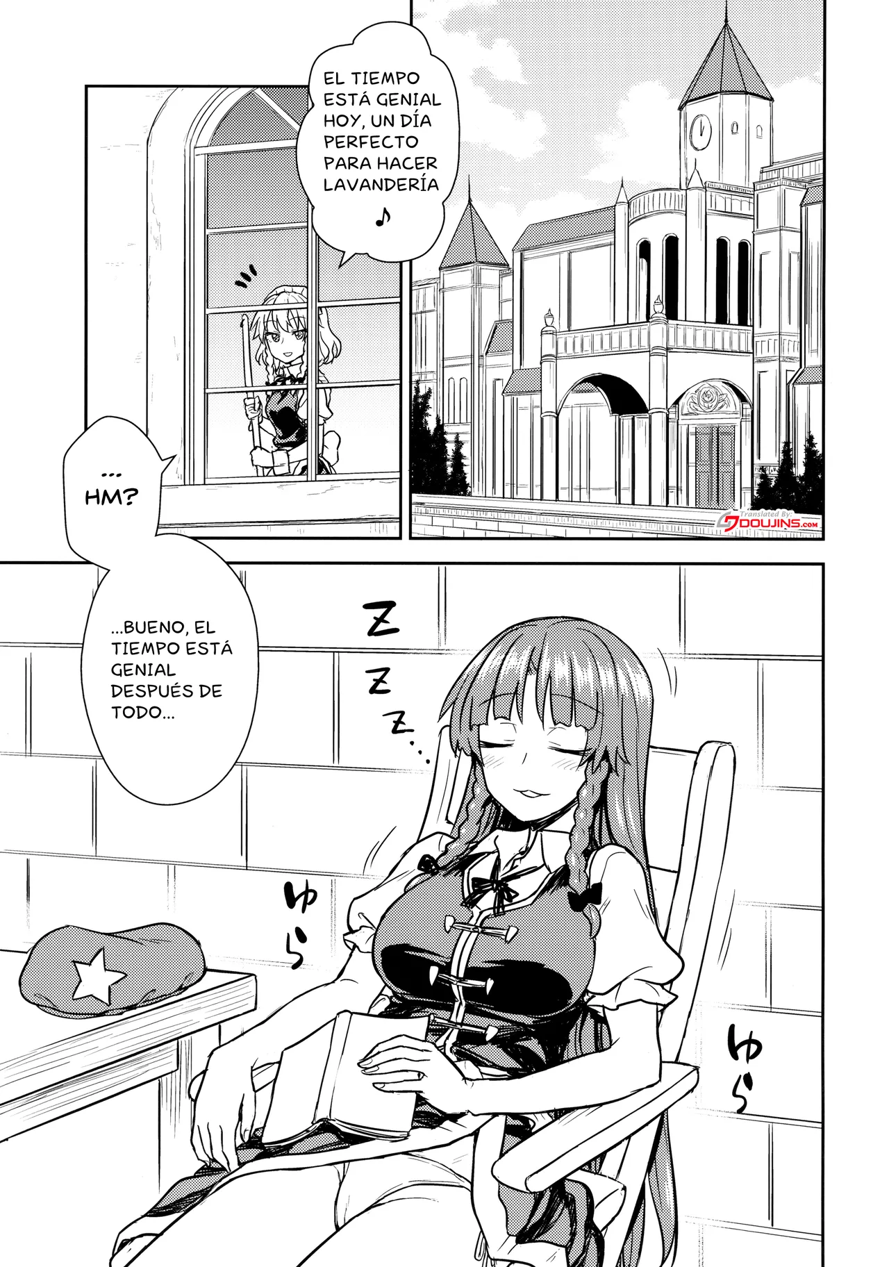 Sakuya-san VS Meiling-san page 2 full