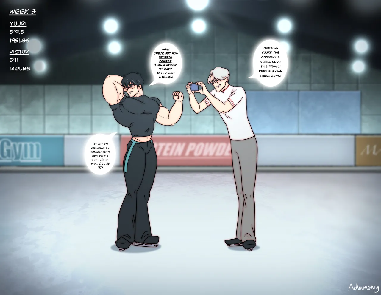 Yuuri &amp; Victor’s New Sponsor! page 2 full