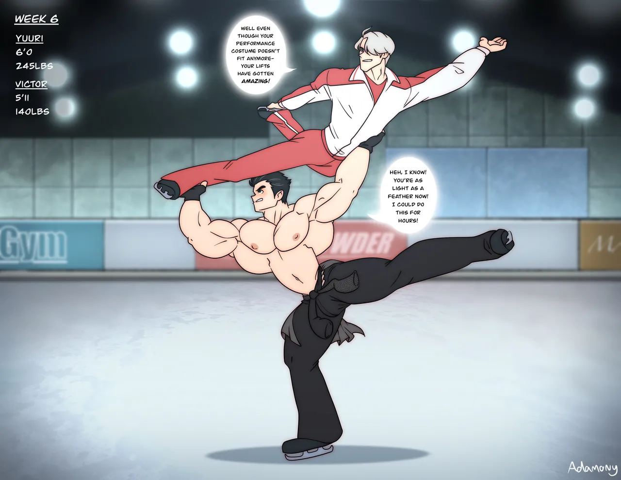 Yuuri &amp; Victor’s New Sponsor! page 4 full