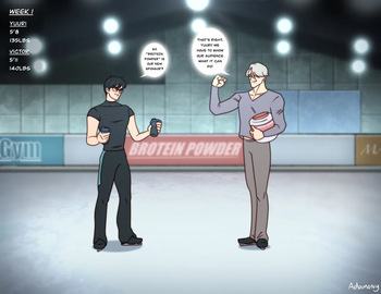 Yuuri &amp; Victor’s New Sponsor! cover