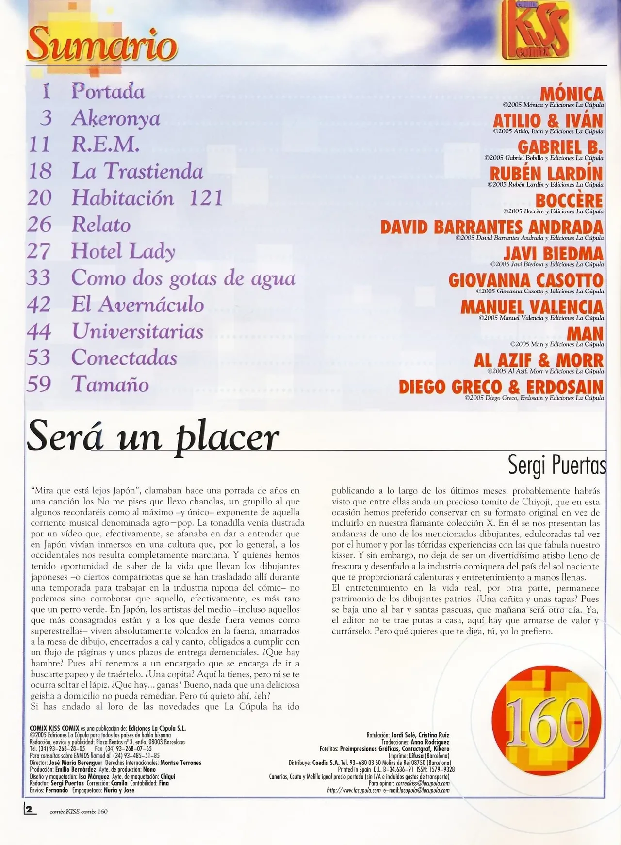 Kiss Comix #160 page 2 full