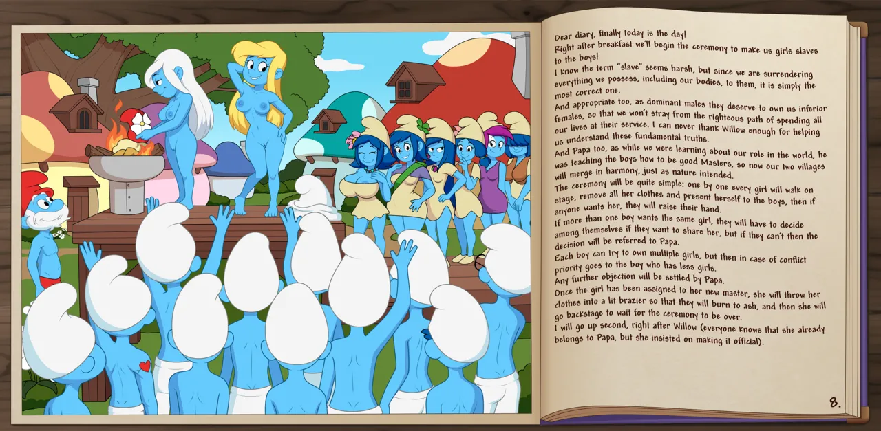 A Smurfy New Status Quo page 8 full