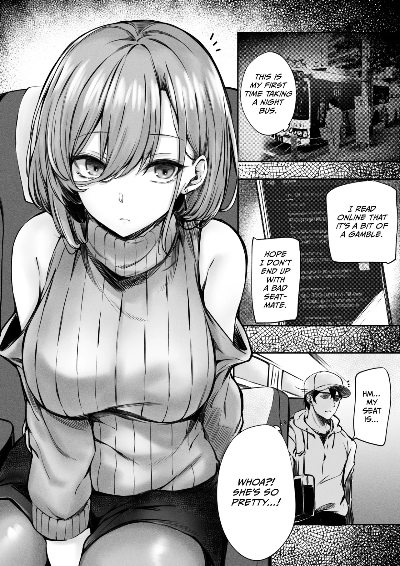 Tonari no Oneesan ga Ero sugite Shikottetara Kossori Nuite Kureta Hanashi | The Sexy Girl in the Next Seat Gave Me a Handjob page 5 full