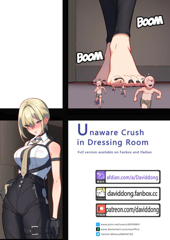 Unaware Crush in Dressing Room cover
