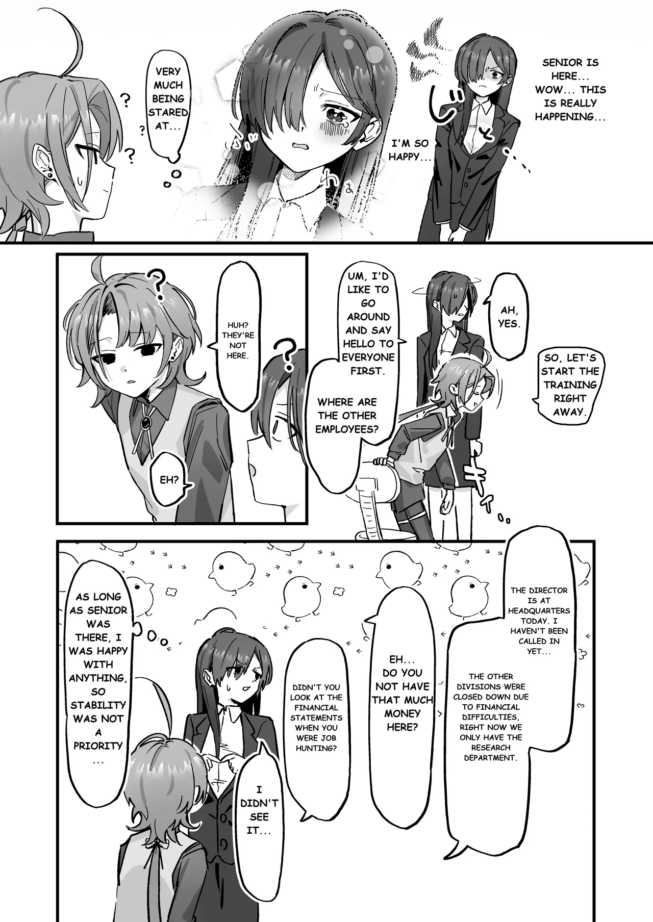 Shinjin Kenshuu de Kairaku Sekika Zeme... desu ka!? | Pleasure Petrification Torture During New Employee Training...!? page 5 full