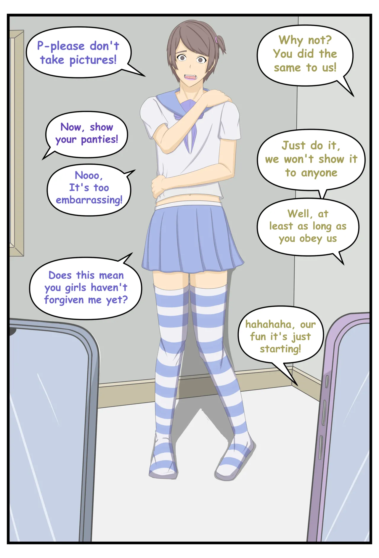 Literature club trouble​ page 2 full