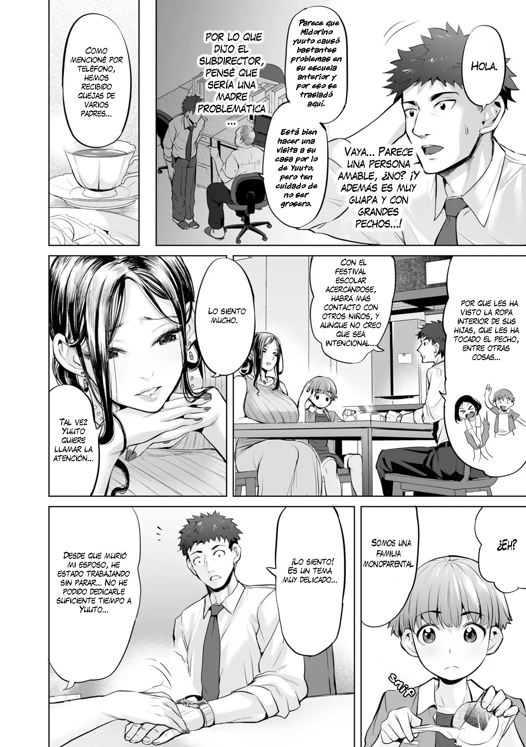 Mama wa Seiyoku Mon Pe｜Mamá es una madre obsesionada con el deseo. page 2 full