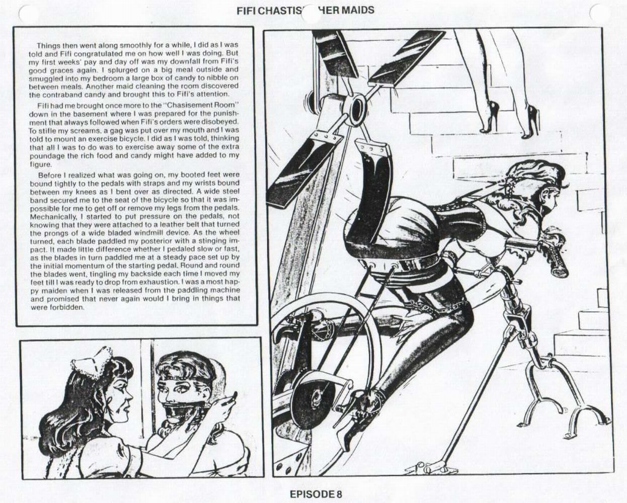 Eric Stanton - Fifi Chastises her Maids page 10 full