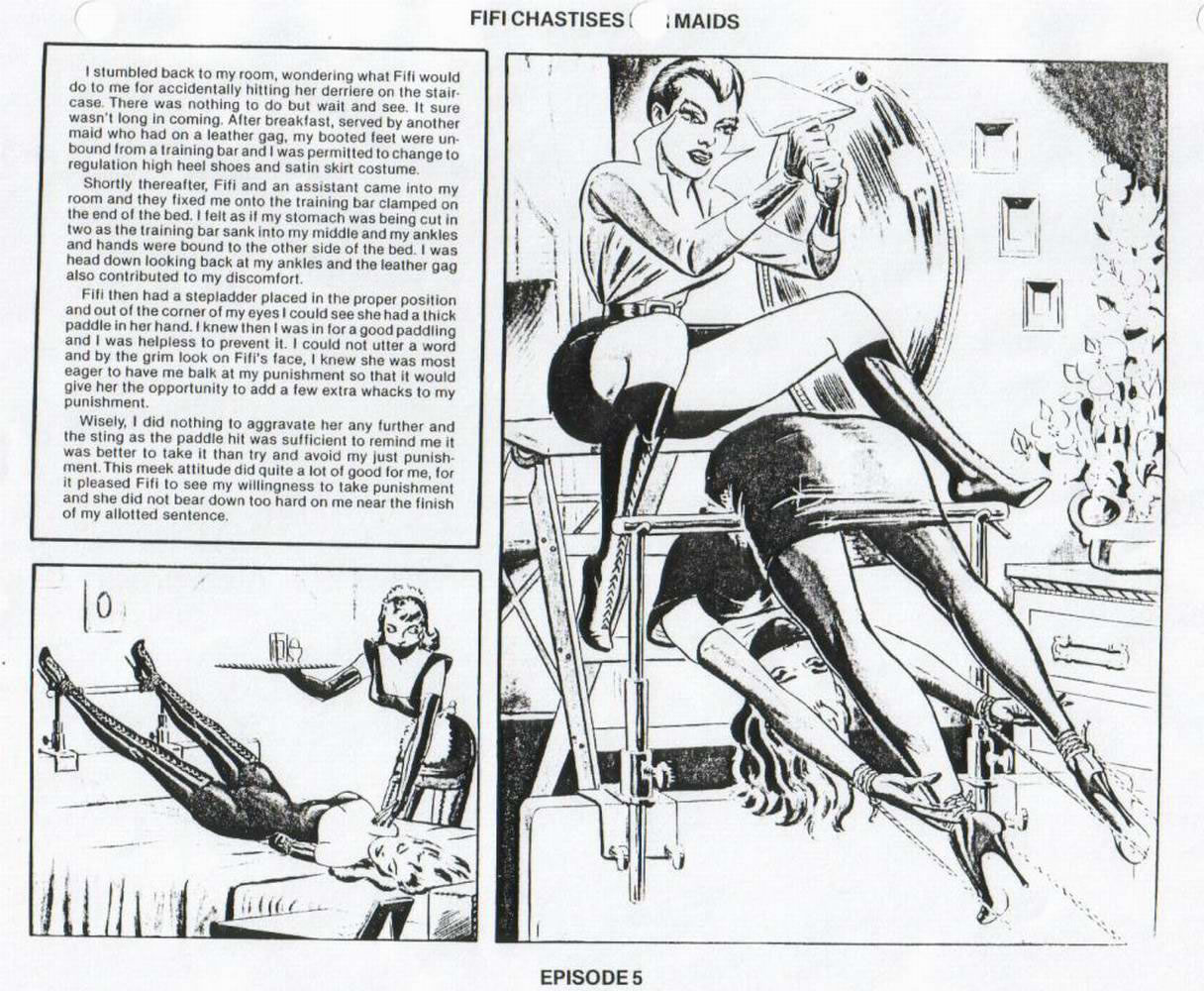 Eric Stanton - Fifi Chastises her Maids page 7 full