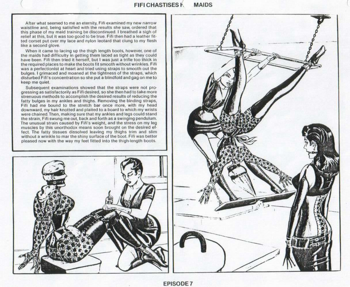 Eric Stanton - Fifi Chastises her Maids page 9 full