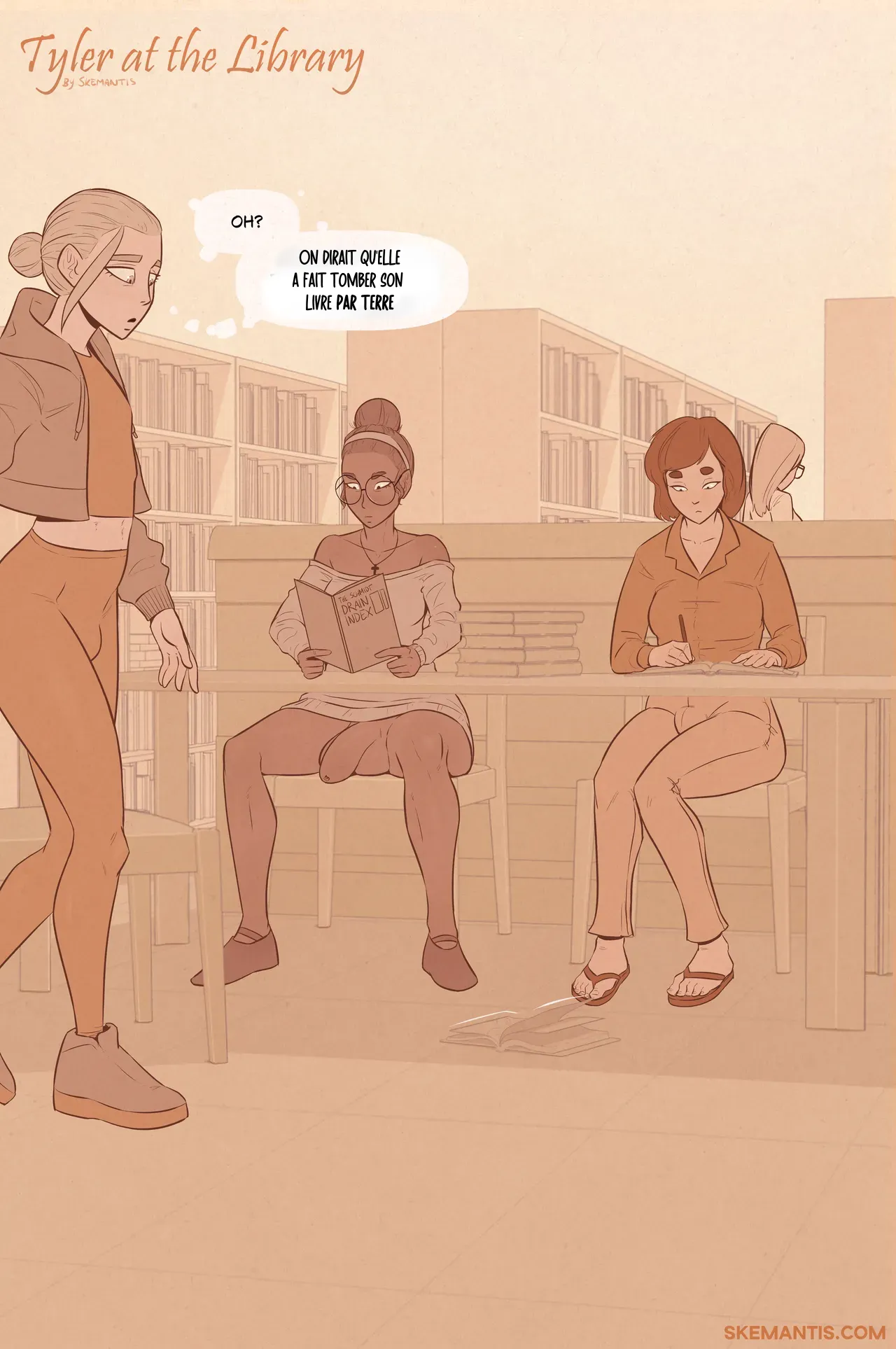 Tyler at the library Part.1 page 1 full