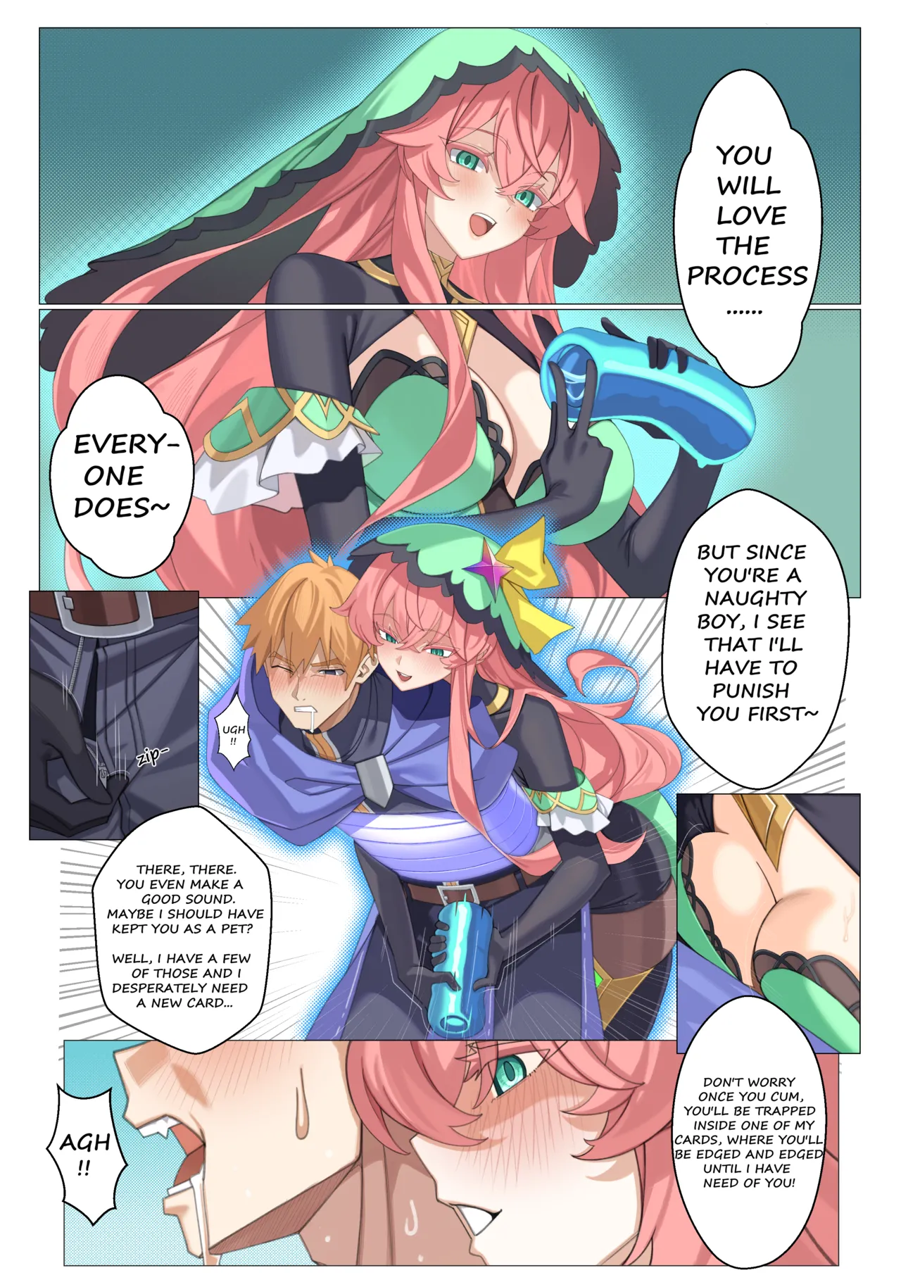 Fortune Teller Full Comic page 2 full