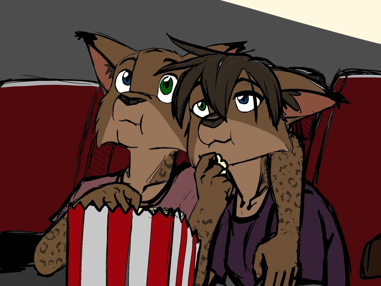 black kitten - Date night page 3 full