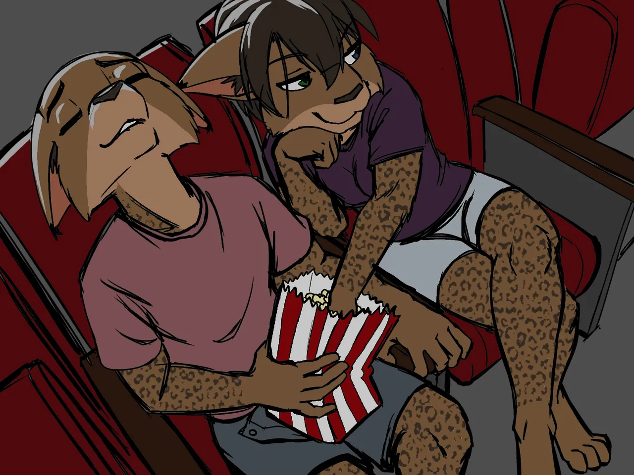 black kitten - Date night page 7 full