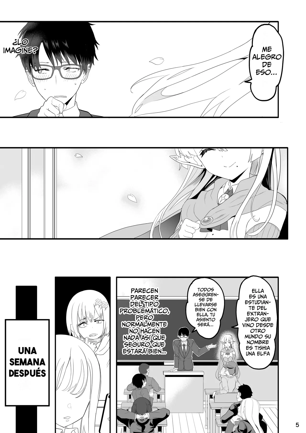Kanzen ni Gal Ochi Shita Ryuugakusei Elf no Shidouhou page 5 full