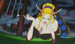 Black María needs nourishment