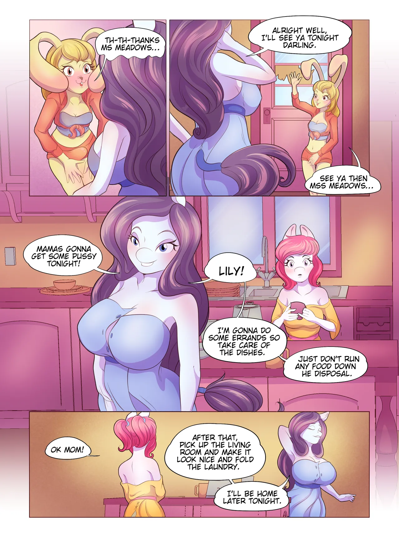 Lily Meadows: Chapter 3 page 6 full