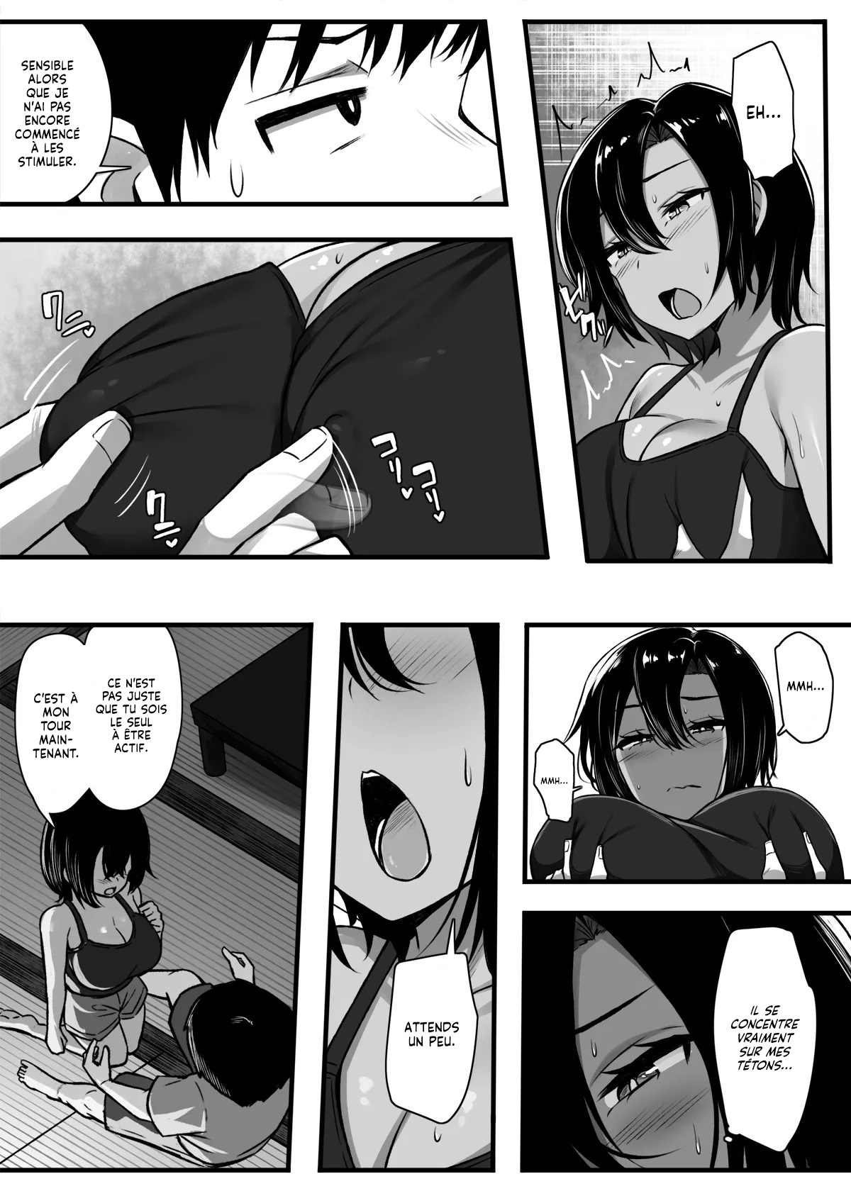 Makezu Girai na Osananajimi to H Shoubu suru Hanashi | Une Histoire sur une Amie d'Enfance Compétitive et un jeu Sexuel page 9 full