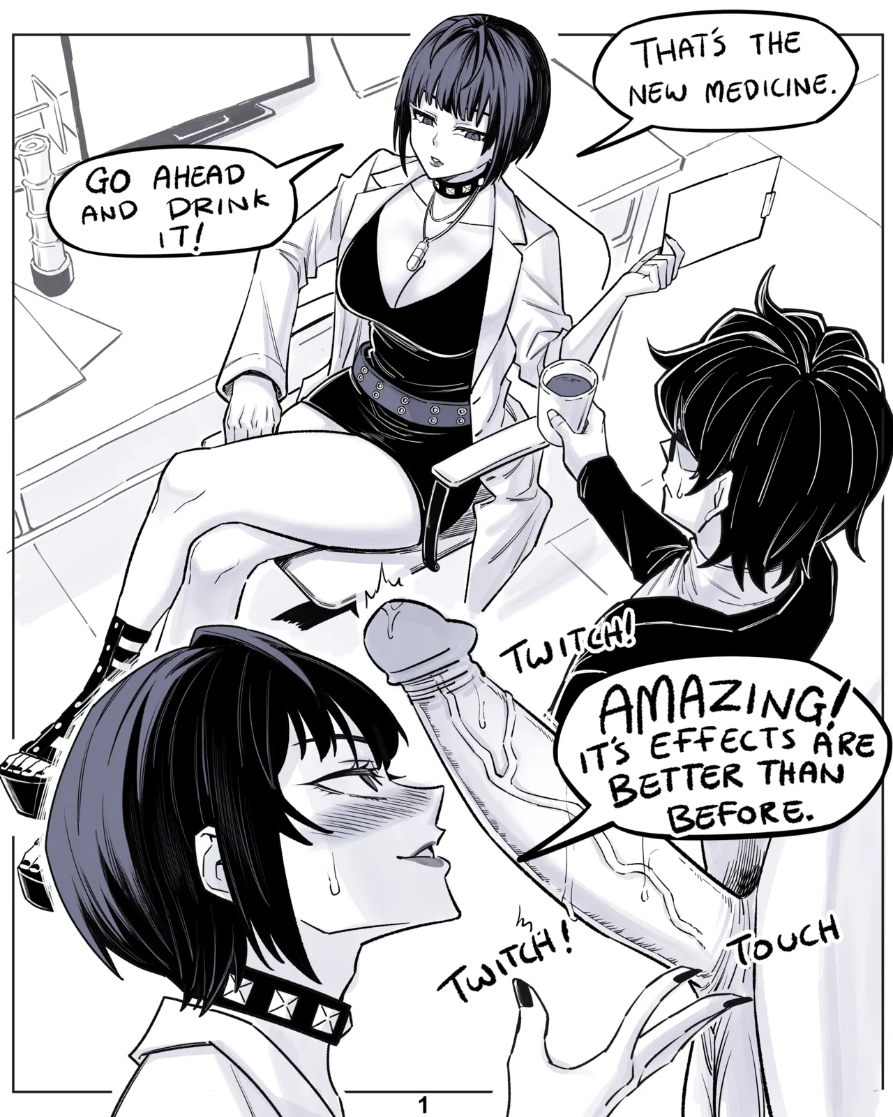 Takemi's Labrat page 1 full