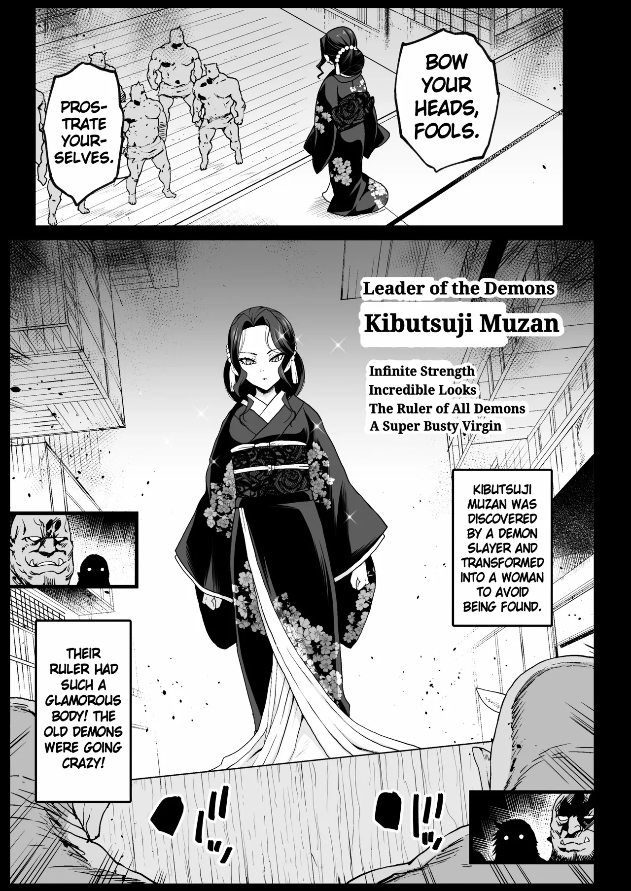 RAPE OF DEMON SLAYER 4 | Making a Mess of Lady Muzan-sama page 4 full