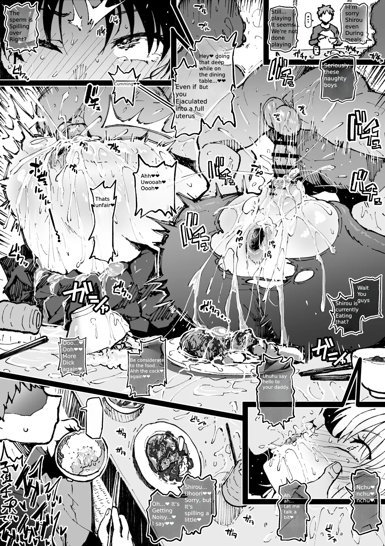 Rin Saber babysitting ①+②+③ page 3 full