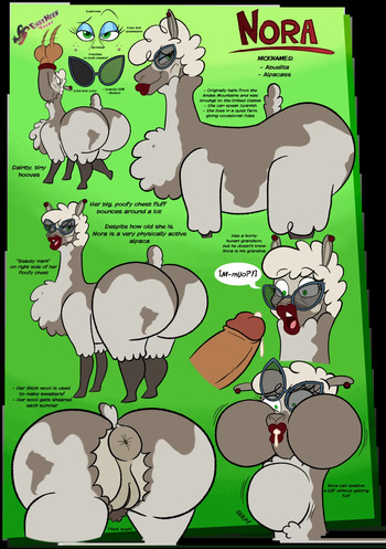 Nora the Gilfpaca cover
