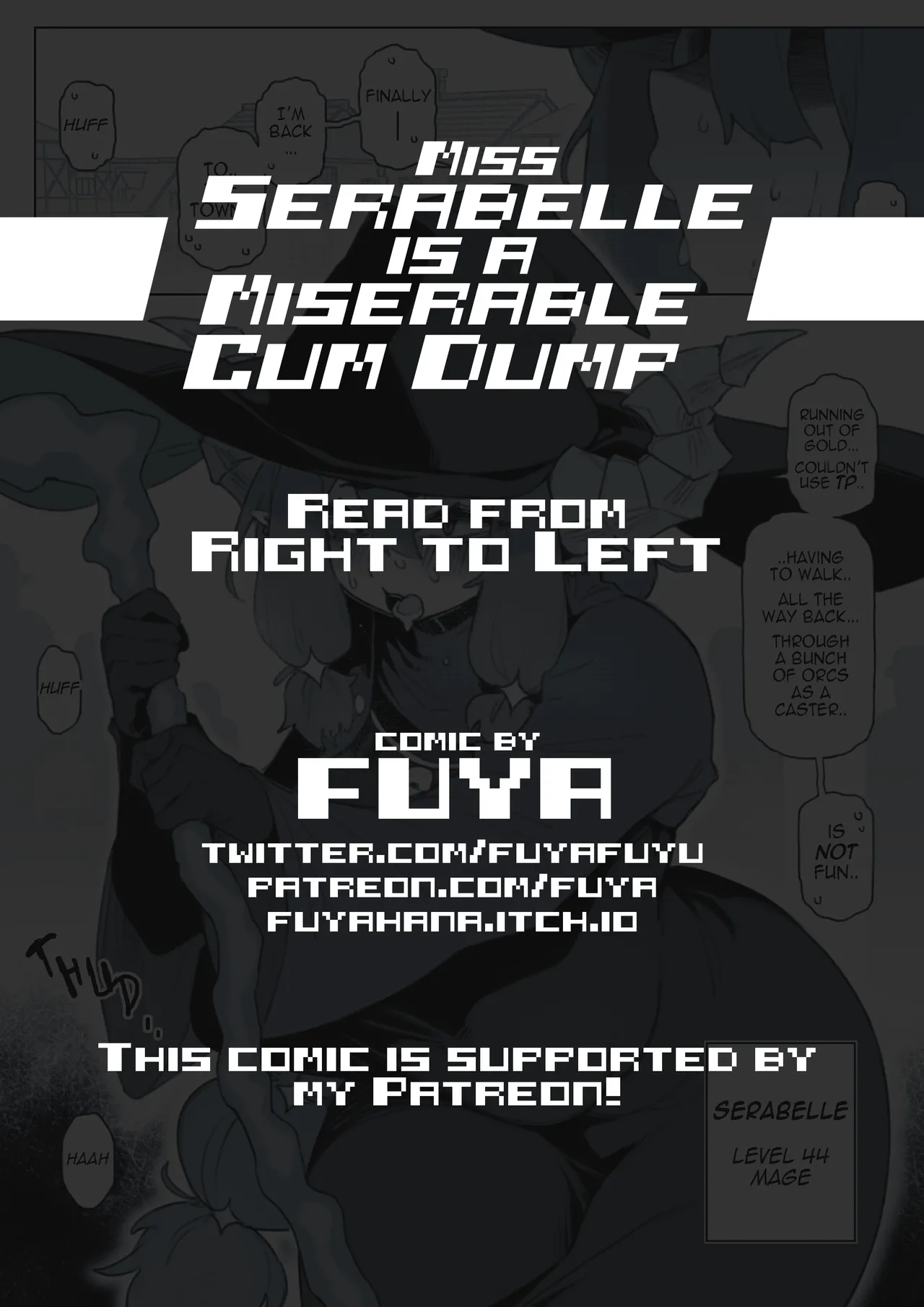 Miss Serabelle is a Miserable Cum Dump R18 Comic page 2 full