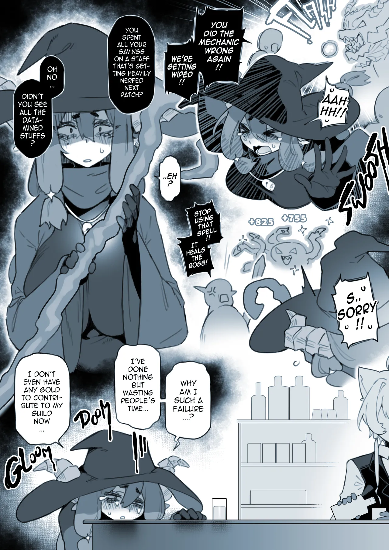 Miss Serabelle is a Miserable Cum Dump R18 Comic page 4 full