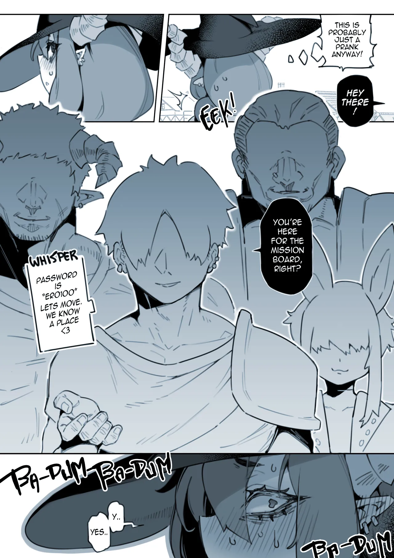 Miss Serabelle is a Miserable Cum Dump R18 Comic page 7 full