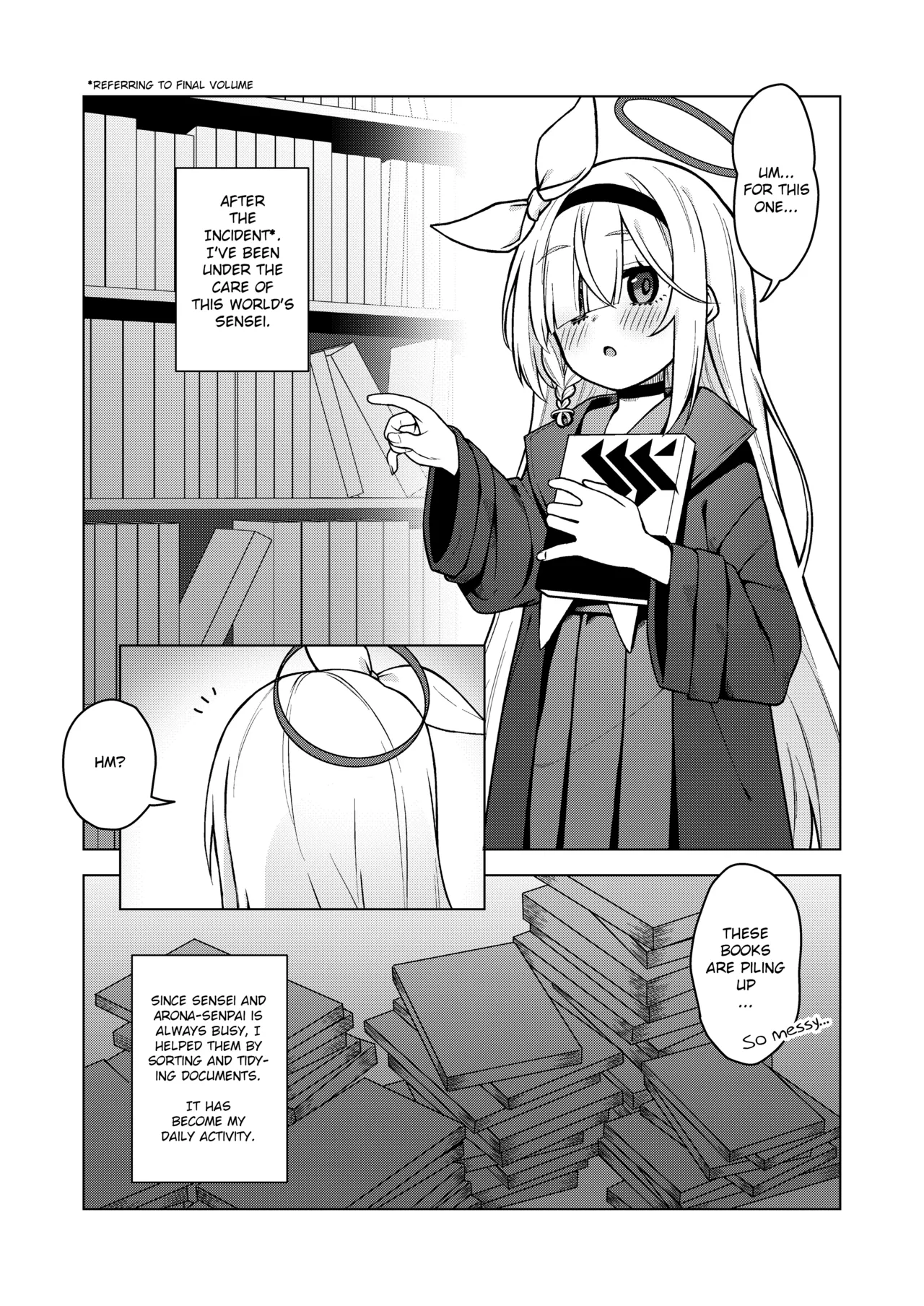 Arona wa Sensei no Seiyoku Kanri Gakari | Arona is Sensei's Sexual Relief Assistant page 3 full