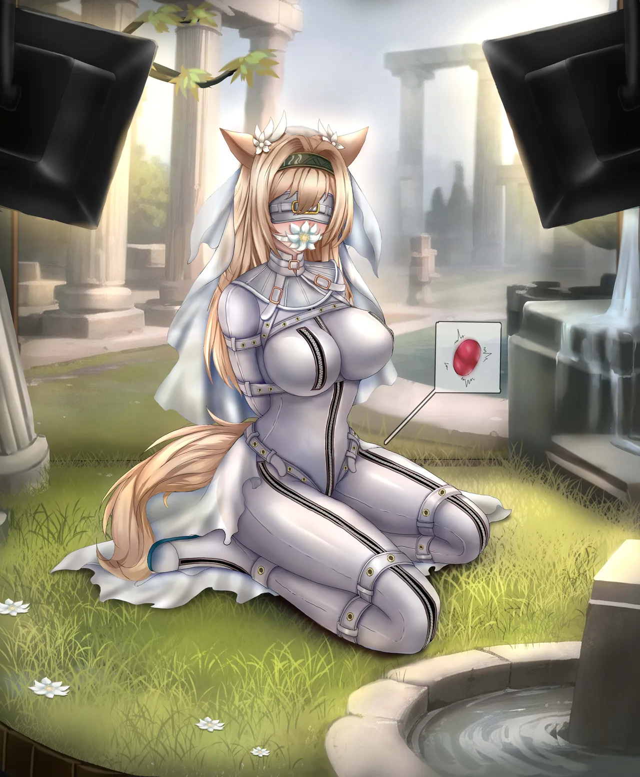 【Bianfuyeyue】号角小姐的婚纱写真 page 10 full