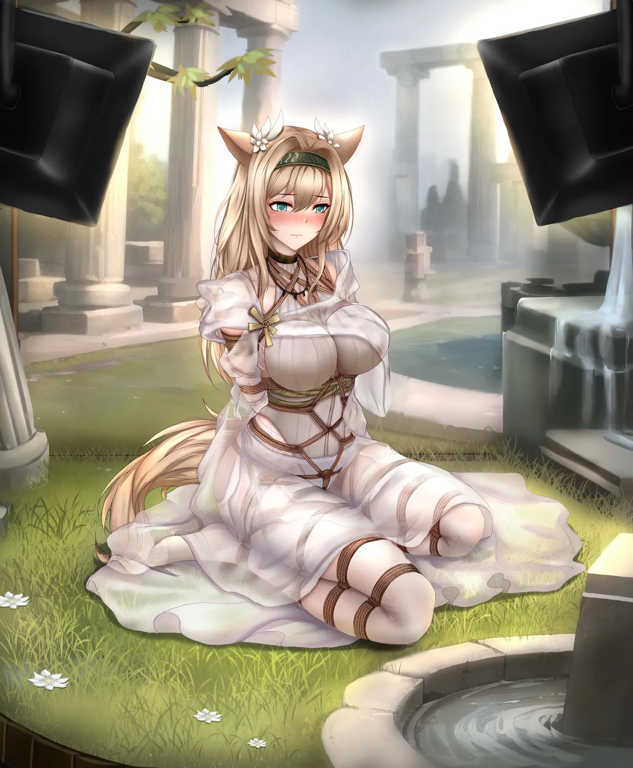 【Bianfuyeyue】号角小姐的婚纱写真 page 2 full