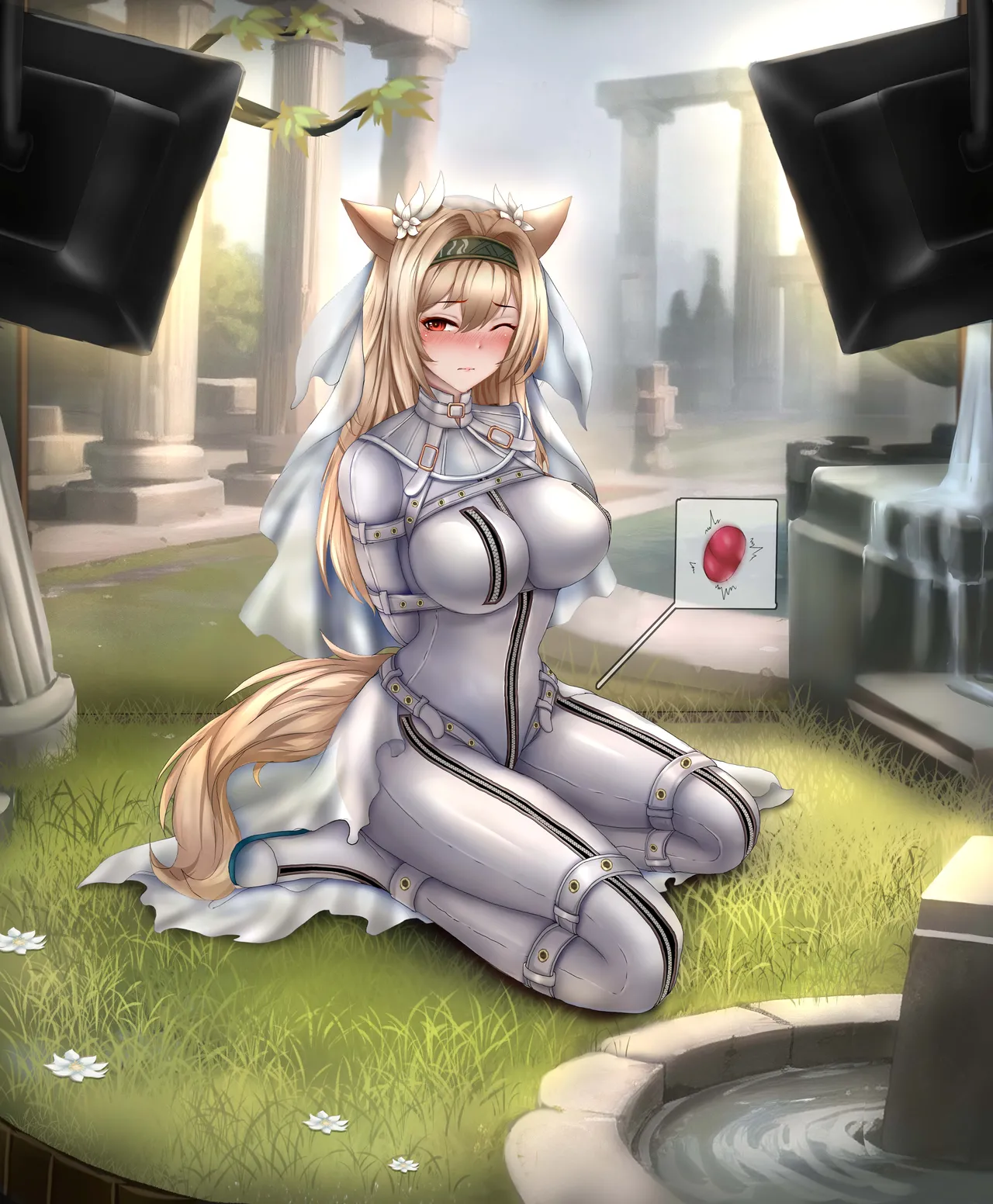 【Bianfuyeyue】号角小姐的婚纱写真 page 8 full