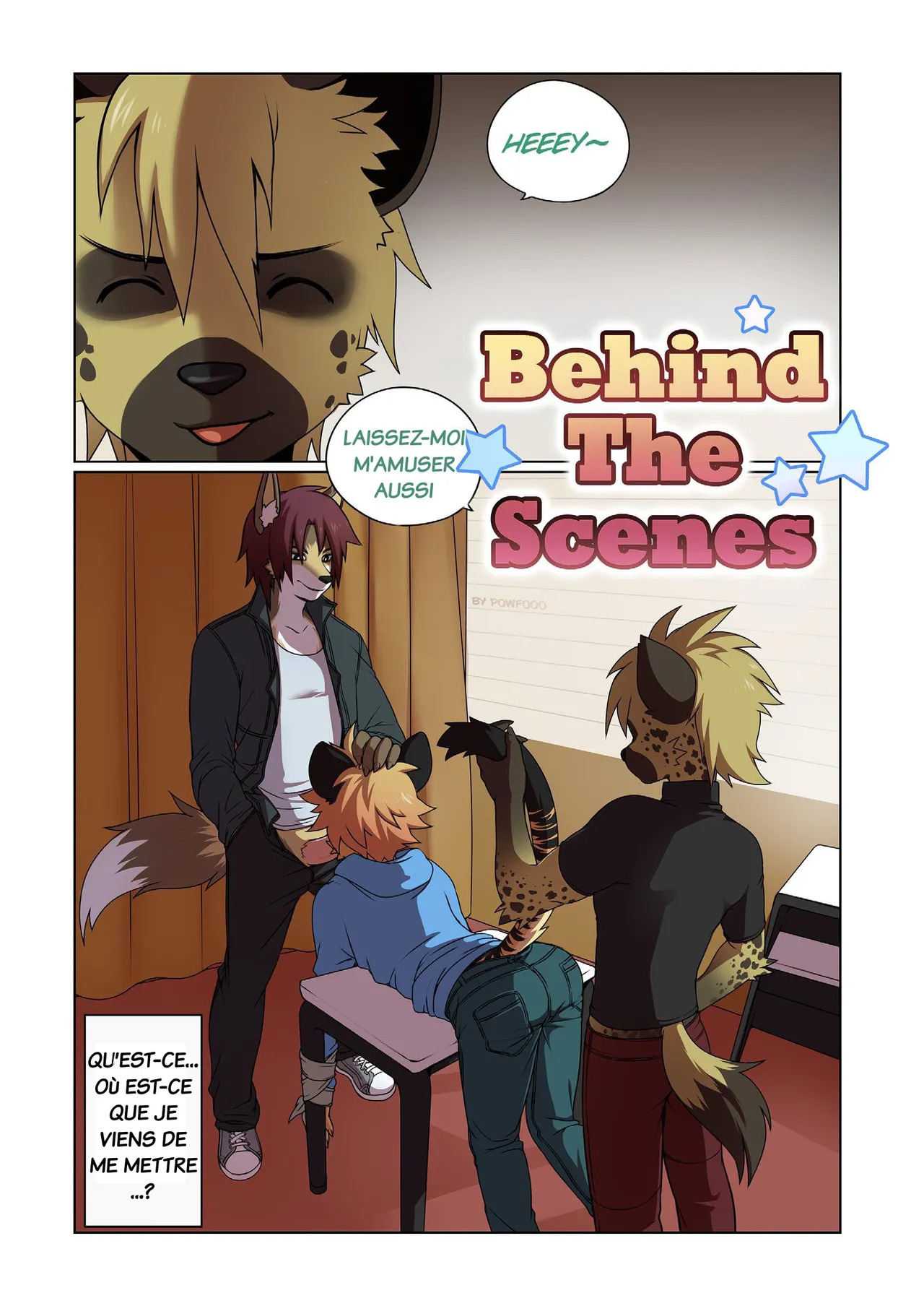 Behind the Scenes, No Pain No Gain, page 1 full