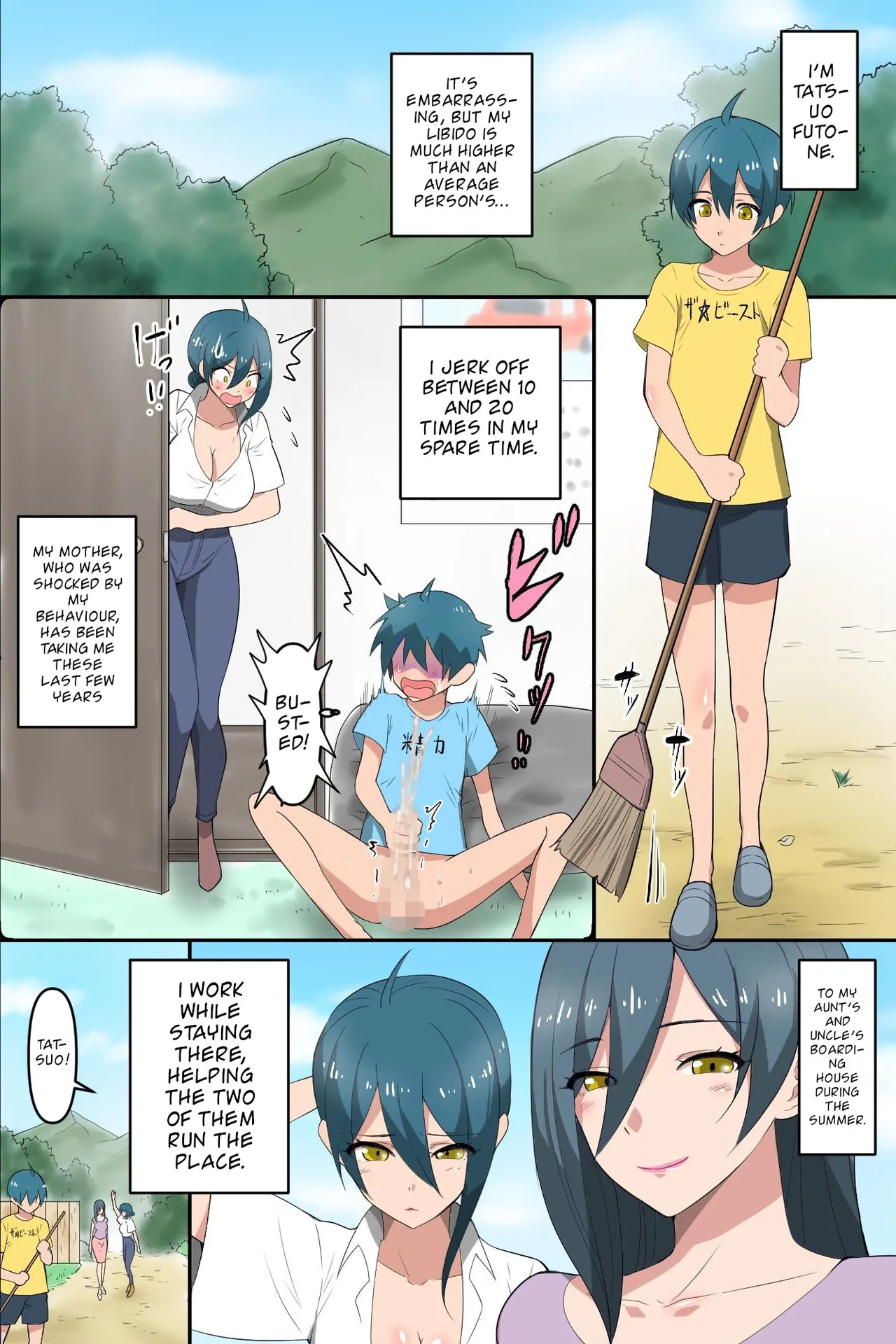 Boku to Resort Pension no Onee-san-tachi ~Mure Ure Hitozuma-tachi to Asedaku Shirudaku Rankou Harem!~ | With the Ladies from the Boarding House ~A harem of horny married women that indulge in sweaty orgies page 4 full